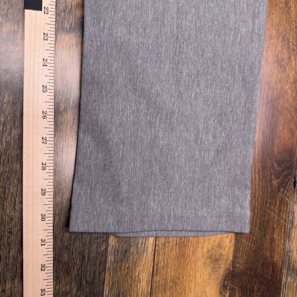 Lee Relaxed Fit Straight Leg Pants Womens 18M Gray Mid Rise Wrinkle Free New - Picture 14 of 14